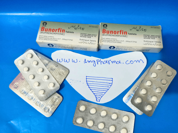 Bunorfin-Buprenorphine-0.2mg-Tablet_1mgpharma.com (2)